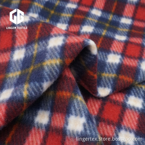Polyester FDY Brushed Terry Knitted Polar Fleece Fabric